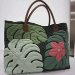 lesson bag monstera